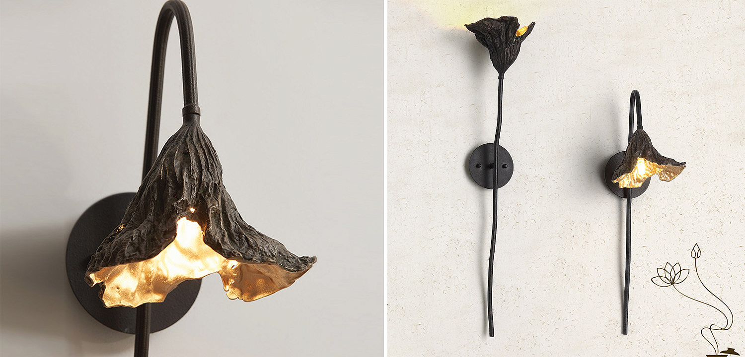 Настенный светильник Увядший Лотос Withering Lotus Lamp I Настенный светильник Увядший Лотос Withering Lotus Lamp I - Loft-Concept в Кирове