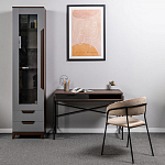 Стол рабочий в стиле лофт с ящиком и нишей для хранения Urban Style Space 2 варинант исполнения - 7 | Loft Concept в Кирове