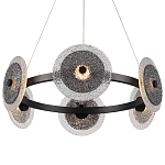 Люстра с плафонами из фактурного двойного стекла Heterochromia варинант исполнения - 2 | Loft Concept в Кирове