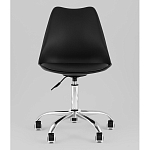 Офисный стул на металлическом основании EGGERY Black пластик варинант исполнения - 5 | Loft Concept в Кирове