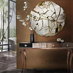 Консоль c 4-мя выдвижными ящиками и изогнутыми ножками Untamed Console варинант исполнения - 4 | Loft Concept в Кирове