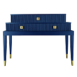 Премиальная Консоль с тремя ящиками Elsa Dreams Blue варинант исполнения - 4 | Loft Concept в Кирове