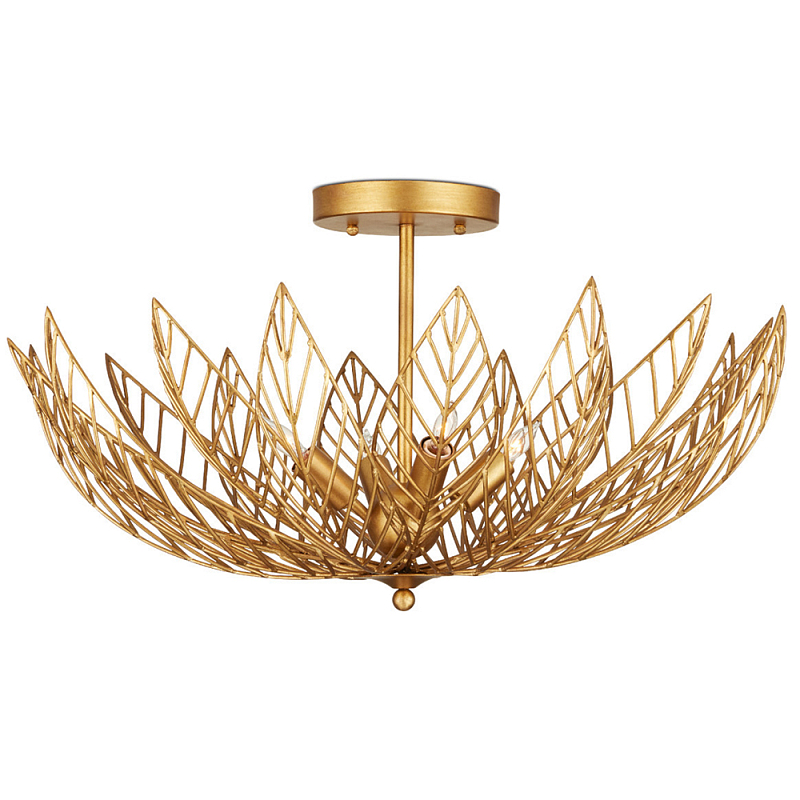 Потолочный светильник Золотые листья  Golden Petals Золотой в Кирове | Loft Concept 