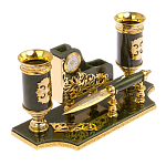 Настольный письменный набор из нефрита с ножом для бумаг в подарочной коробке Maecenas варинант исполнения - 2 | Loft Concept в Кирове