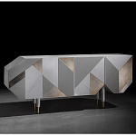 Комод с фасадом из геометрических фигур Coleccion Alexandra варинант исполнения - 2 | Loft Concept в Кирове