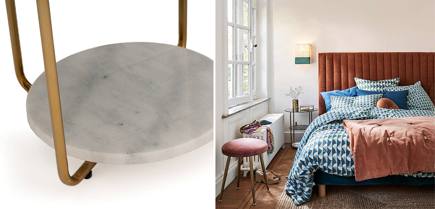 Приставной стол White Marble Приставной стол White Marble - Loft-Concept в Кирове