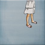 Плитка с узором Девочка единорог варинант исполнения - 4 | Loft Concept в Кирове