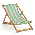 Шезлонг из акации и ткани Argentina варинант исполнения - 1 | Loft Concept в Кирове