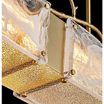 Люстра прямоугольная из фактурного стекла Chandelier Beam варинант исполнения - 1 | Loft Concept в Кирове