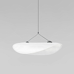 Подвесной светильник с белым тканевым плафоном в форме облака Crystal Cloud Junction варинант исполнения - 6 | Loft Concept в Кирове