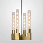 Люстра CANELLE Pendant lamp 4 Modern Brass варинант исполнения - 2 | Loft Concept в Кирове
