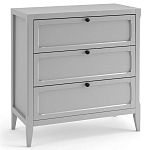 Комод с 3-мя ящиками серый Silva Grey Chest of Drawers варинант исполнения - 2 | Loft Concept в Кирове