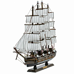 Декоративная модель деревянного тёмно-коричневого парусника в подарочной упаковке With The low варинант исполнения - 3 | Loft Concept в Кирове