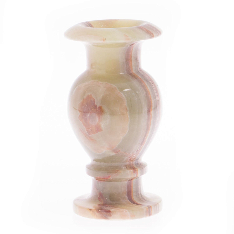 Ваза настольная из камня оникс Stone Vase Ваза настольная из камня оникс Stone Vase в Кирове | Loft Concept