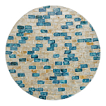 Столик с инкрустацией с перламутровым узором Rona варинант исполнения - 2 | Loft Concept в Кирове