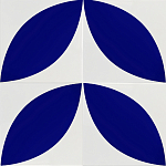 Дизайнерская плитка с узором Лепесток варинант исполнения - 2 | Loft Concept в Кирове