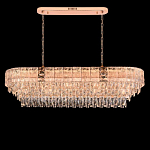 Люстра овальная с каскадом из прозрачного хрусталя Constant Sparks варинант исполнения - 2 | Loft Concept в Кирове