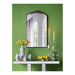 Ваза фигурная с сине-зелеными узорами распустившихся цветов Blossoming Spring варинант исполнения - 5 | Loft Concept в Кирове