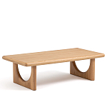 Стол журнальный из массива и шпона дуба Oak Essence Carden варинант исполнения - 1 | Loft Concept в Кирове