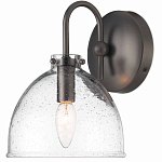 Бра с куполообразным прозрачным плафоном Glass Dome with Seeds варинант исполнения - 2 | Loft Concept в Кирове