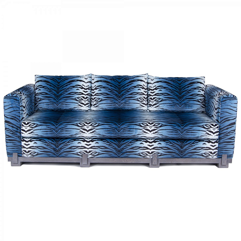 Диван Ida Sofa Blue Tiger Светло-синий Диван Ida Sofa Blue Tiger Светло-синий в Кирове | Loft Concept