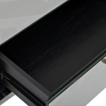 Тумбочка зеркальная с ящиком Mirror Chrome Cabinet варинант исполнения - 5 | Loft Concept в Кирове