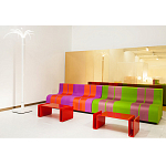 Дизайнерское кресло зеленое Poltronova Sofo Verosa Green Pink Armchair варинант исполнения - 18 | Loft Concept в Кирове