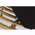 Стул круглый с ротанговым плетением Round Wicker Stool варинант исполнения - 6 | Loft Concept в Кирове