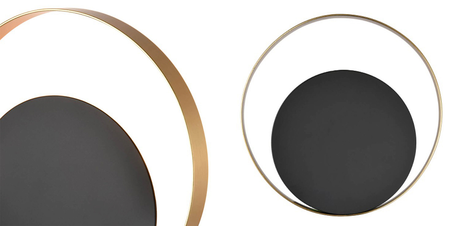 Бра Globo Ocular Sconce Circle Black 26 Бра Globo Ocular Sconce Circle Black 26 - Loft-Concept в Кирове
