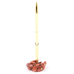 Ручка шариковая металлическая на подставке из натурального камня Metal Stone Pens варинант исполнения - 4 | Loft Concept в Кирове
