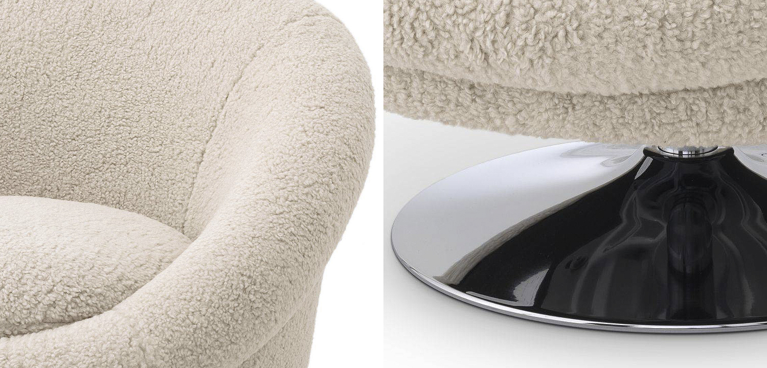 Кресло Eichholtz Swivel Chair Nemo Кресло Eichholtz Swivel Chair Nemo - Loft-Concept в Кирове