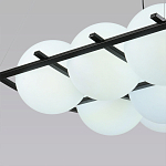 Люстра подвесная с 9-ю плафонами в форме шара Yarvi варинант исполнения - 3 | Loft Concept в Кирове