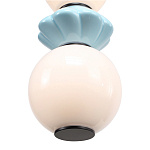 Подвесной светильник фигурный с керамическими элементами 24W LED Fragrant Light варинант исполнения - 5 | Loft Concept в Кирове