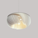 Подвесной светильник с белыми изящными декоративными лепестками Volumetric Petal Lamp варинант исполнения - 2 | Loft Concept в Кирове