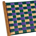 Кресло низкое из массива тика Barbados варинант исполнения - 4 | Loft Concept в Кирове