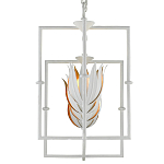 Люстра белая прямоугольная с абажурами в виде цветков тюльпана White Tulips варинант исполнения - 4 | Loft Concept в Кирове