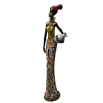 Фигурка негритянка с кувшином Girl with a vessel варинант исполнения - 1 | Loft Concept в Кирове