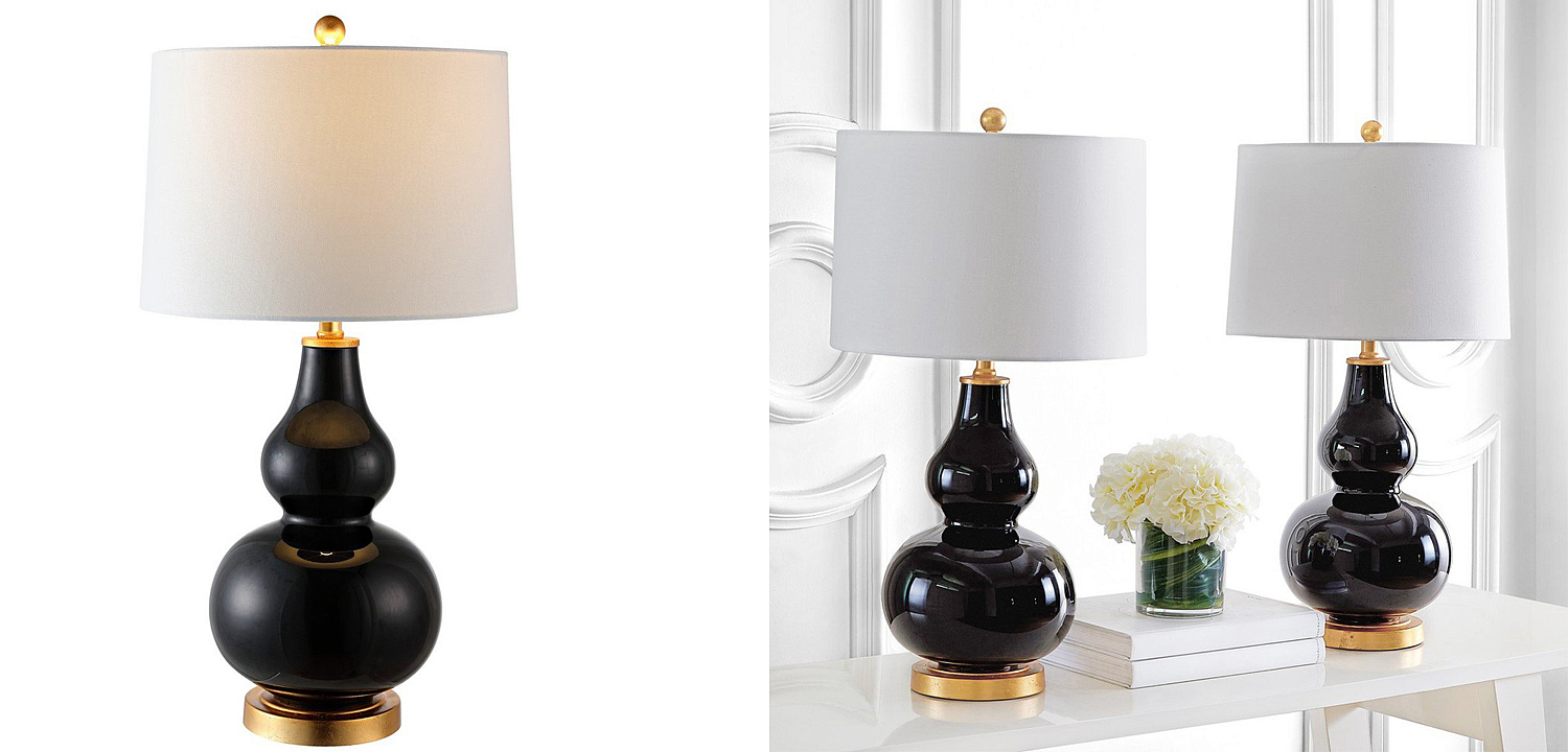Настольная лампа Loraine Black Table lamp Настольная лампа Loraine Black Table lamp - Loft-Concept в Кирове