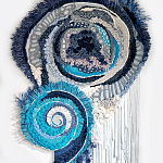 Текстильный Арт-объект ручной работы Galaxy варинант исполнения - 3 | Loft Concept в Кирове