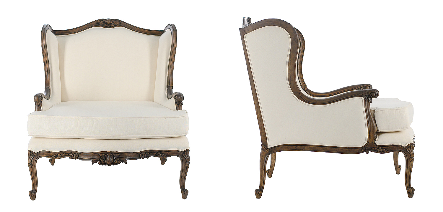 Кресло French Provence Armchair Fabrice Кресло French Provence Armchair Fabrice - Loft-Concept в Кирове