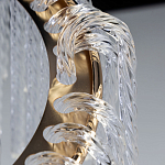 Люстра с подвесными рифлеными стеклянными трубками Nembus варинант исполнения - 20 | Loft Concept в Кирове