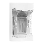 Встраиваемый в стену гипсовый светильник под покраску с колоннами и арками в античном стиле Antiquity Athena варинант исполнения - 8 | Loft Concept в Кирове