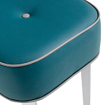 Квадратный мягкий пуф на белых ножках Winton Pouf Square варинант исполнения - 14 | Loft Concept в Кирове