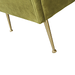 Кресло велюровое оливковое с подушкой Relaxation Soft варинант исполнения - 4 | Loft Concept в Кирове