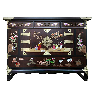 Китайский комод Chinoiserie chest of drawers "promenade"