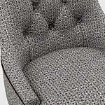 Мебельная ткань Шенилл серый цвет 142 см T4-46 варинант исполнения - 6 | Loft Concept в Кирове