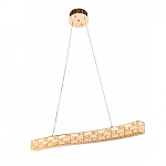 Люстра волнистой формы с текстурной огранкой Reflection of Reality варинант исполнения - 1 | Loft Concept в Кирове