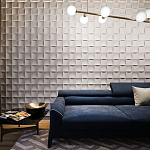 Гипсовая 3D Панель M-34 варинант исполнения - 2 | Loft Concept в Кирове