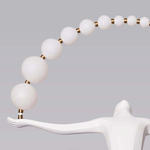 Торшер черно-белая статуэтка Девушка Girl Carries Light Balls варинант исполнения - 3 | Loft Concept в Кирове