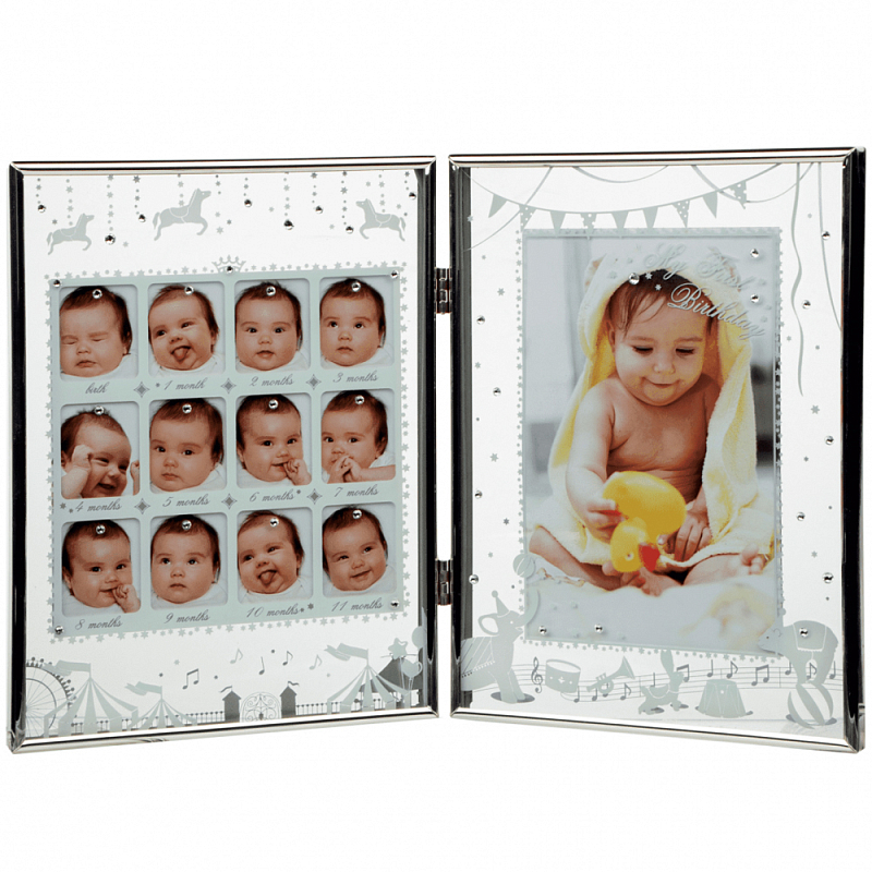 Фоторамка детская Childhood Corner Серебряный в Кирове | Loft Concept 